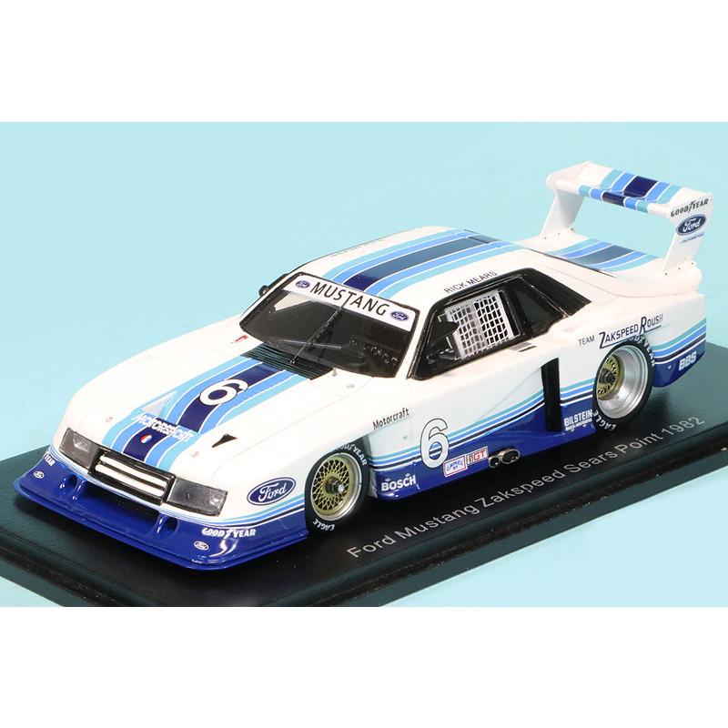 スパーク 1/43 フォード  マスタング  ザクスピード No.6 Sears Point 1982 Rick Mears