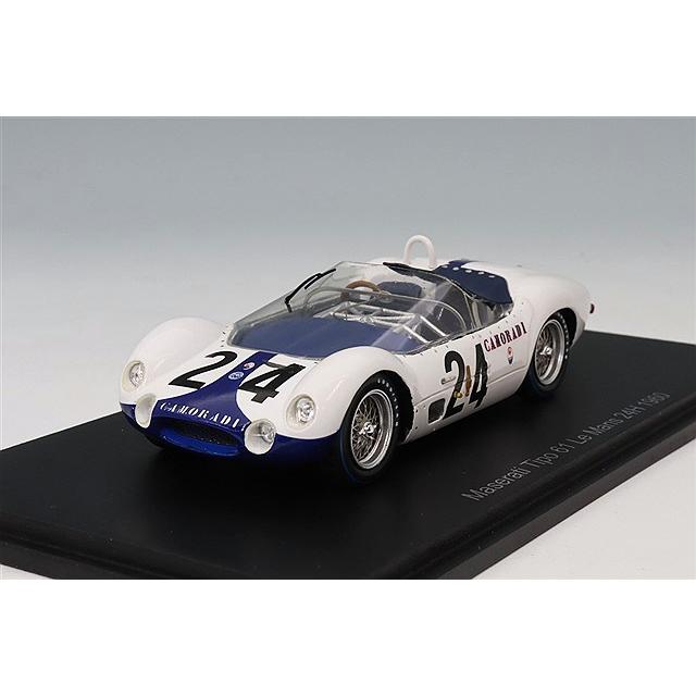 スパーク　1/43　Maserati Tipo 61 No.24 Le Mans 24H 1960 M.Gregory - C.Daigh | 