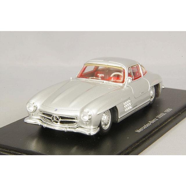 スパーク 1/43 メルセデスベンツ 300SL 1956 シルバー