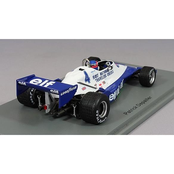 スパーク　1/43　ティレル 008 No.4 3位 Austrian GP 1978 　パトリック・ドゥパイエ｜shadow2010｜02