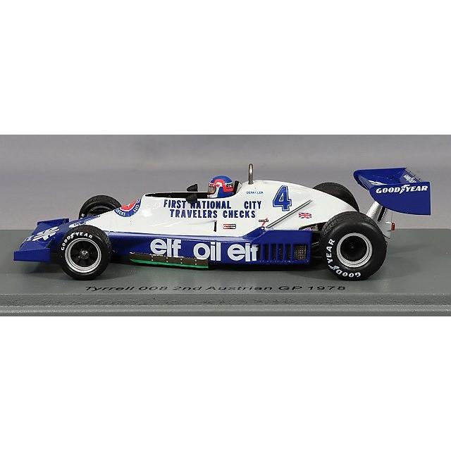 スパーク　1/43　ティレル 008 No.4 3位 Austrian GP 1978 　パトリック・ドゥパイエ｜shadow2010｜03