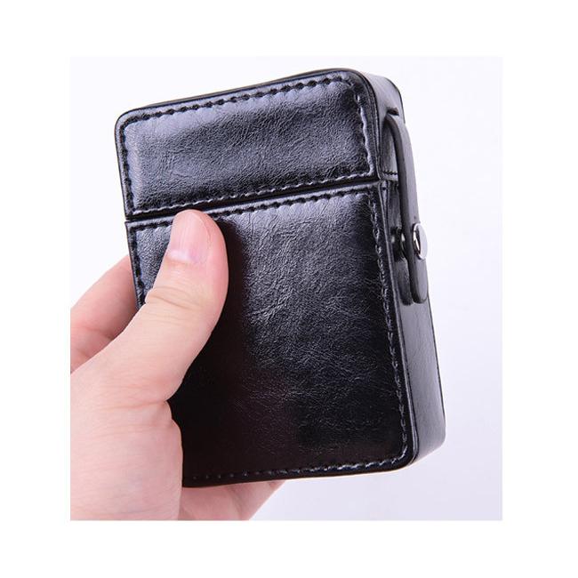 シガレットケース 合皮 メンズ レディース ライター タバコケース