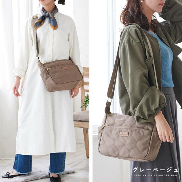 LIZDAYS（リズデイズ） ショルダーバッグ ナイロン キルティング 軽量