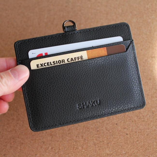50%OFF idカードケース idカードホルダー 本革 ネックストラップ 