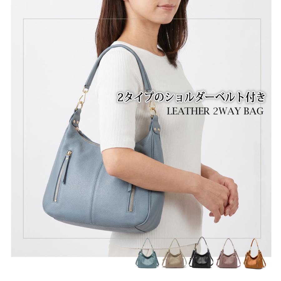 本革 ショルダーバッグ レディース 斜めがけバッグ トートバッグ 革 レザー バッグ ショルダーベルト ストラップ 斜め掛け 大きめ 大容量 おしゃれ 2way 爆買の画像