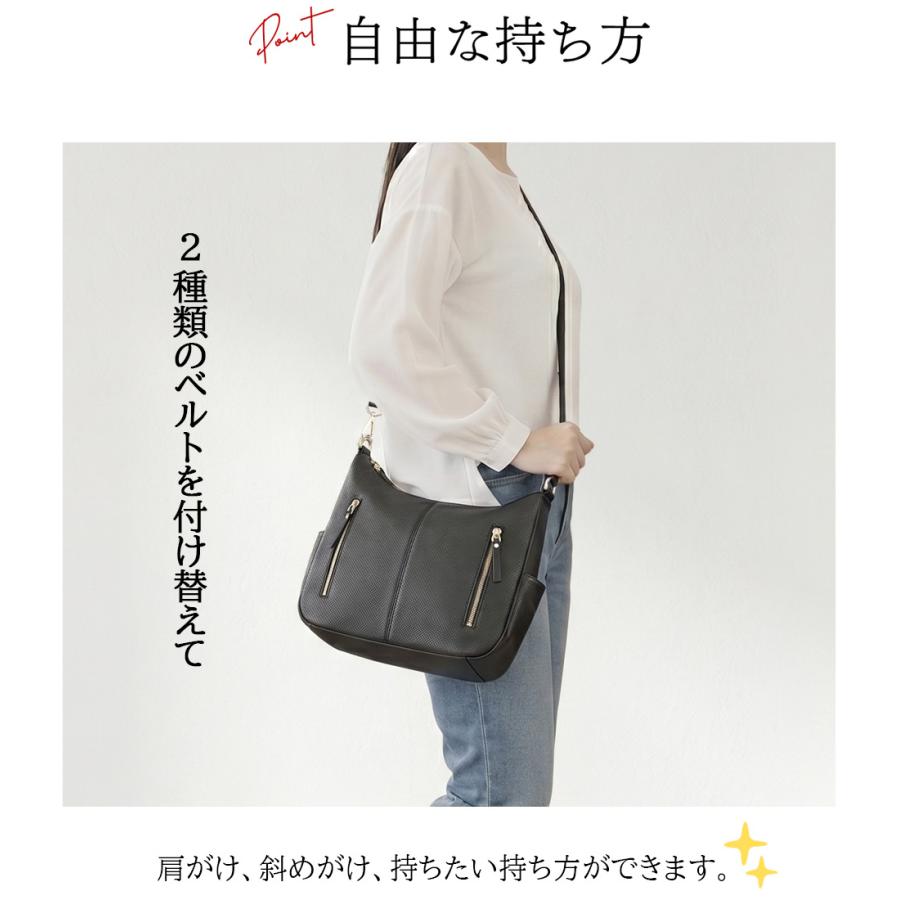 本革 ショルダーバッグ レディース 肩掛けバッグ 斜めがけバッグ