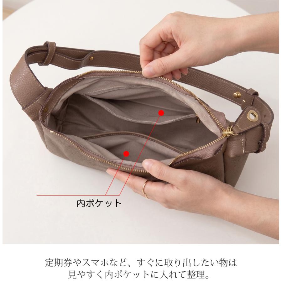 ショルダーバッグ レディース 斜めがけ 本革 レザーバッグ 革 2way
