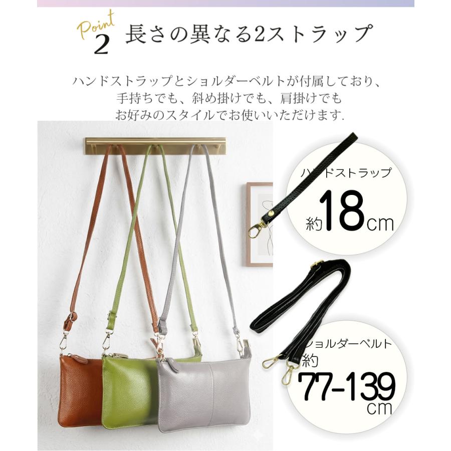 本革 ショルダーバッグ ミニショルダー レディース 斜めがけバッグ 斜