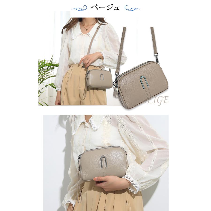 ショルダーバッグ 本革 革クロスバッグ 斜めがけショルダーバッグ 斜