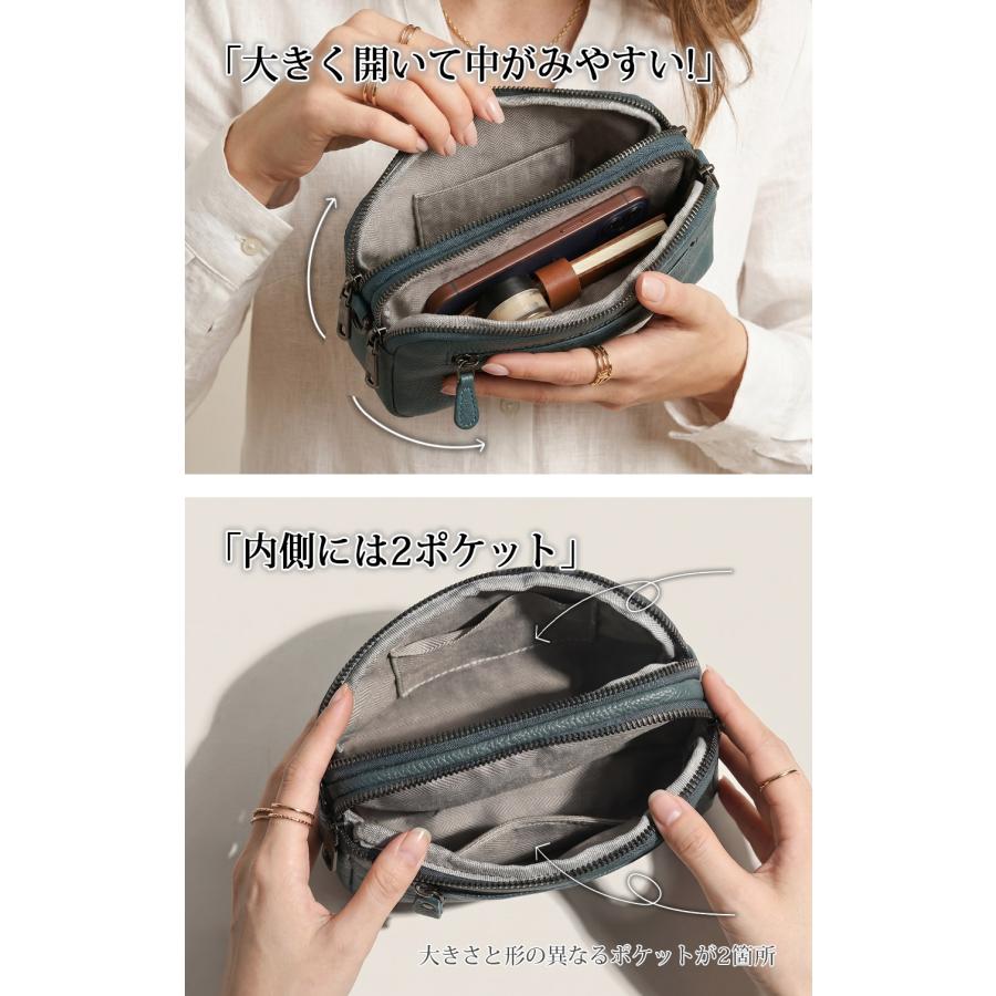 ショルダーバッグ 本革 革 クロスバッグ 斜めがけショルダーバッグ 斜