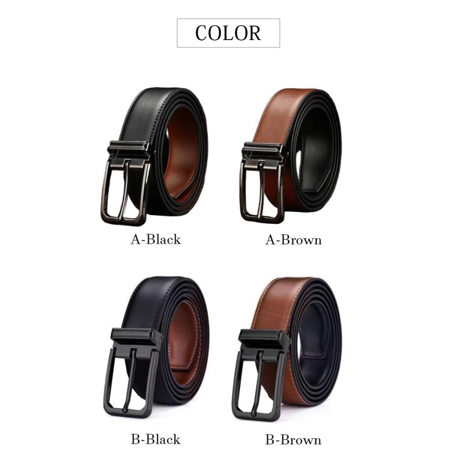 メンズ ベルト 本革 7穴 長さ132cm 幅3.3cm 33mm レザー メンズベルト