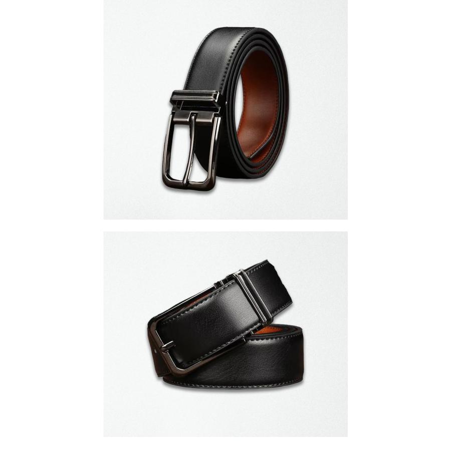 メンズ ベルト 本革 7穴 長さ132cm 幅3.3cm 33mm レザー メンズベルト