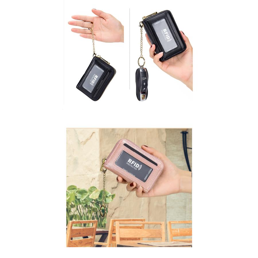 本革 レザー じゃばら カードホルダー IDカードケース カードケース