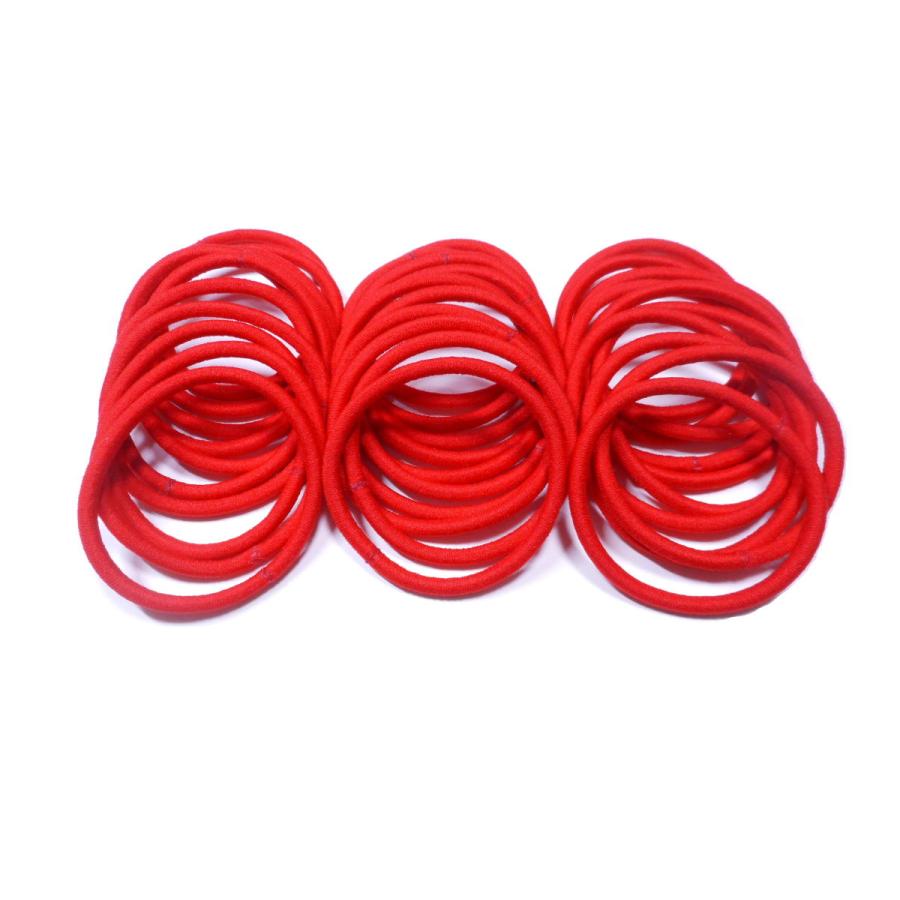 日本製高品質ヘアゴム リングゴム 30本セット 赤 Shalala 通販 Yahoo ショッピング