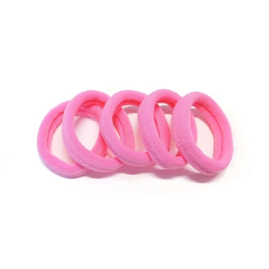 ヘアゴム リングゴム レディース 子供 シンプル 太め パイルポニー