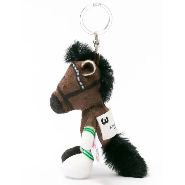 NICI（ニキ） ウオッカ キーリング 競馬 ぬいぐるみ 第74回日本優駿
