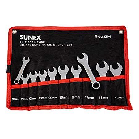 注目ブランドのギフト Wrench Combination Stubby Metric 9930M 特別価格Sunex Set, Sunex好評販売中 by 10-Piece その他スパナ、レンチ