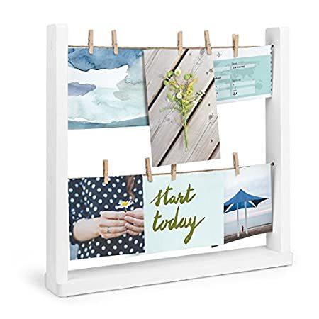 特別価格umbra フォトフレーム ウォールフレーム ウォールフレーム インテリア Display Desk 壁掛け ホワイトhangit Desk Photo Display 好評販売中 B01i58tpls オンラインショップ沙羅の樹