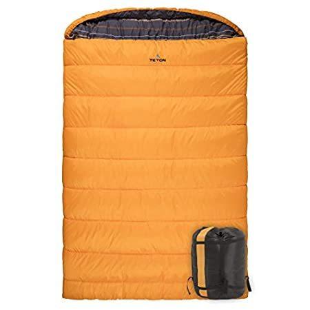 【誠実】 特別価格TETON Sports Mammoth 0F Queen-Size Double Sleeping Bag; Warm and Comfortabl好評販売中 コット