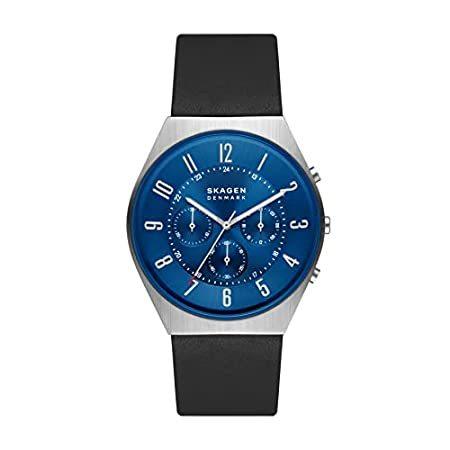 は自分にプチご褒美を 特別価格Skagen Men's Quart好評販売中 Steel Stainless Recycled 50% Least at Chronograph GRENEN 腕時計