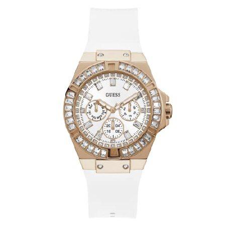激安正規品 Baguette Multifunction Sport Ladies 特別価格GUESS Crystal Gold-To好評販売中 Rose – Watch 39mm 腕時計