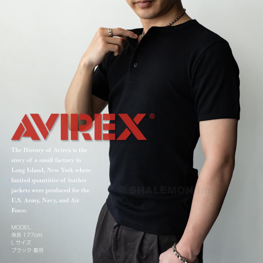 AVIREX（アヴィレックス） 送料無料 アビレックス ( ヘンリーネック