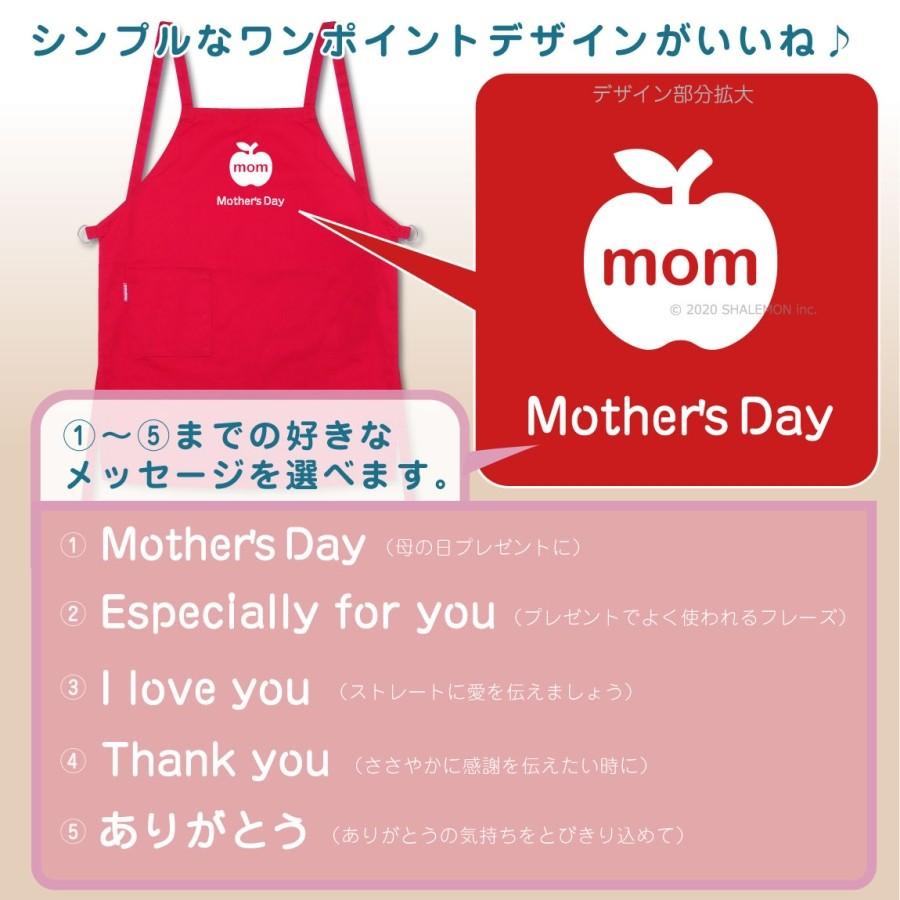 母の日 プレゼント 実用的 ギフト カーネーション エプロン ワンポイント りんご 選べるメッセージ 花 母親 あったか グッズ 誕生日 スイーツ Eprn4c Apple シャレもんヤフーショッピング店 通販 Yahoo ショッピング