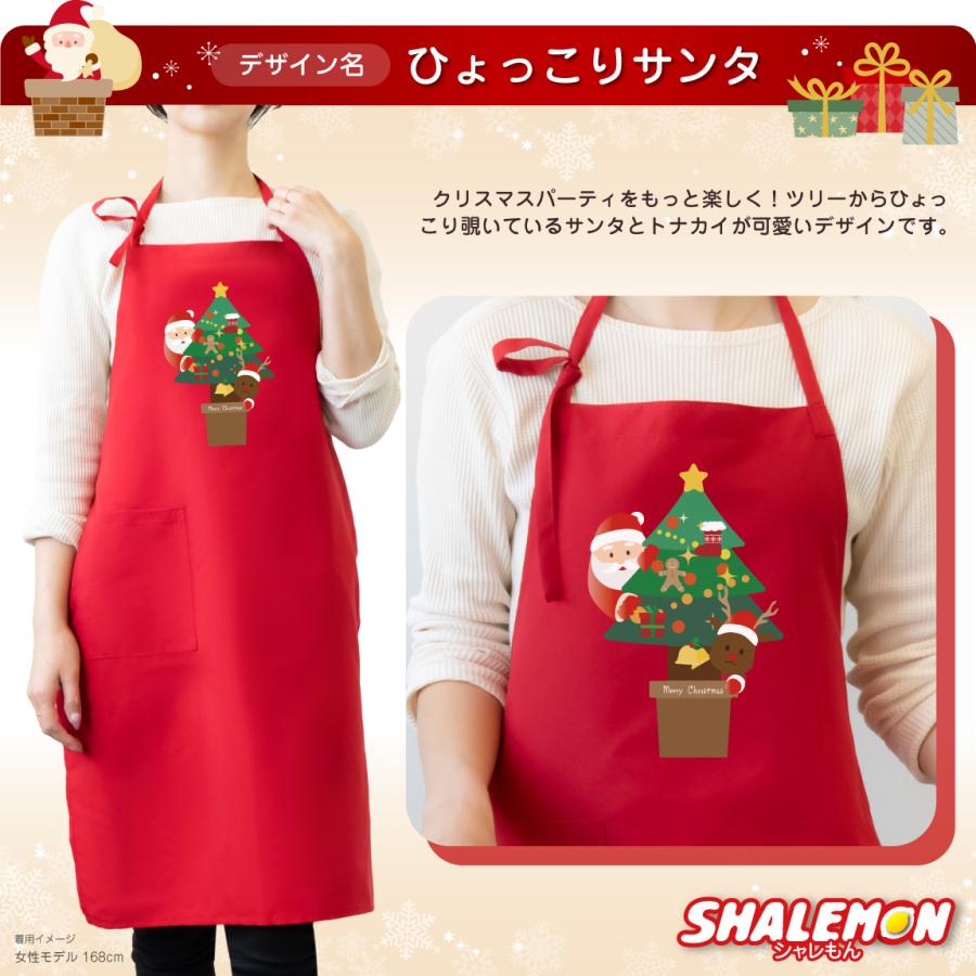 シャレもん クリスマス サンタ コスプレ プレゼント ( エプロン 選べる