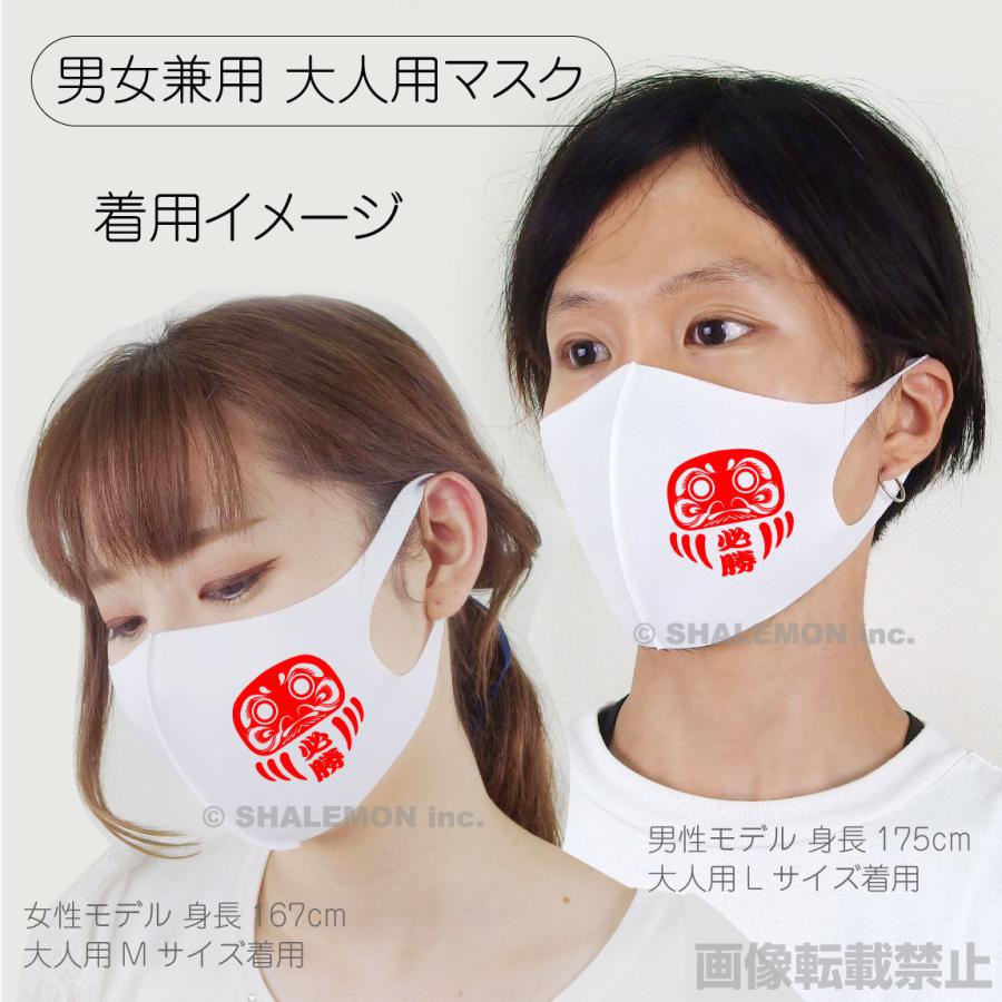 ダルマ先生マスク マスク 達磨マスク立体(3層構造 3D刺し子 ) | すべての商品 | 武道具