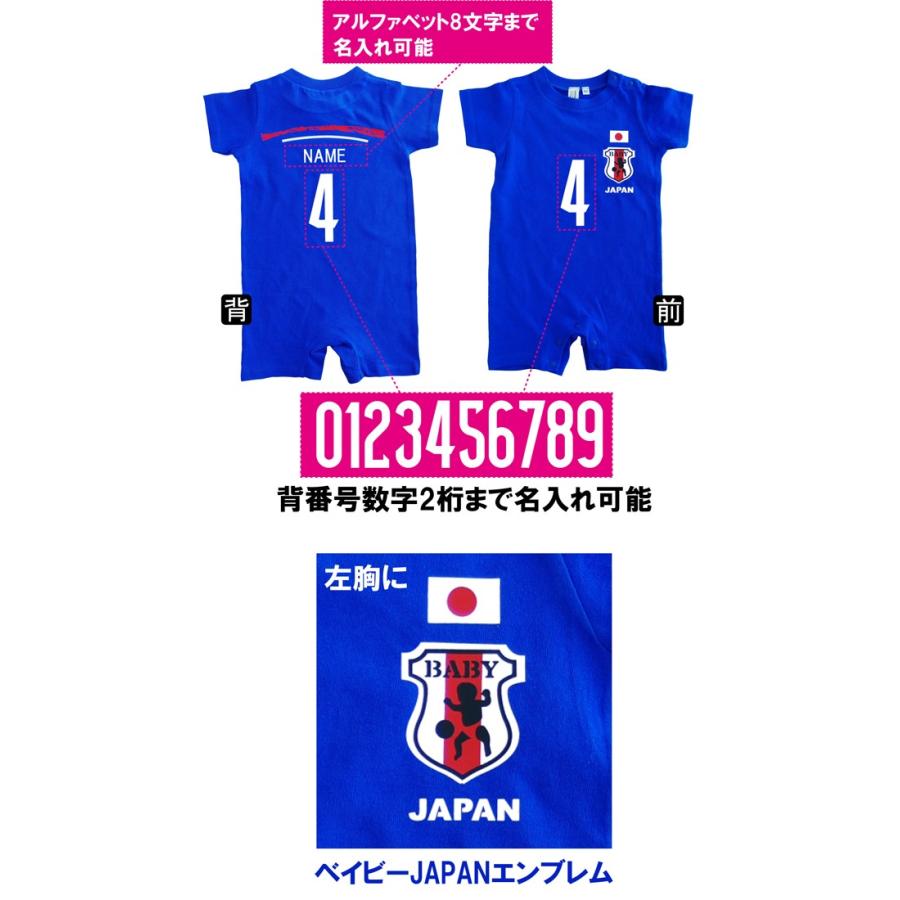 割引クーポン 出産祝い 名入れ ロンパース サッカー 未来の スポーツ ライン ベビー服 赤ちゃん 男の子 女の子 F16 Rpy シャレもん Cisama Sc Gov Br