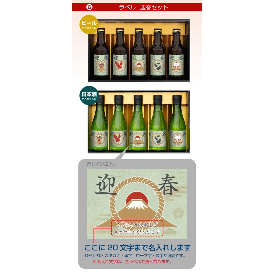 年始 手土産 お年賀 名入れ お酒 セット ギフト プレゼント