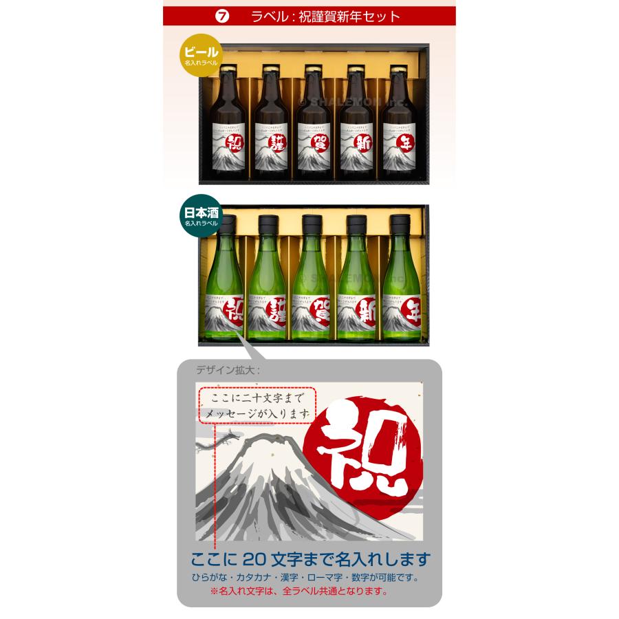 年始 手土産 お年賀 名入れ お酒 セット ギフト プレゼント