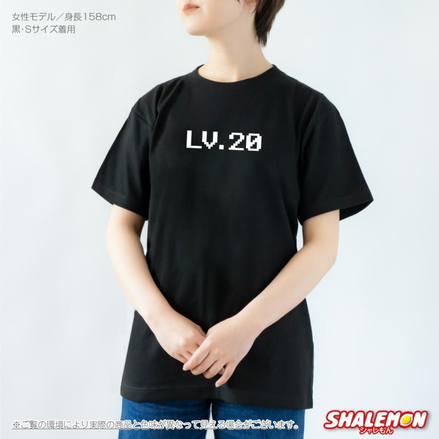 おもしろTシャツ ( レベル 数字 番号 カスタム プリント ) おもしろ 面白い Tシャツ 半袖 メンズ レディース キッズ クラスTシャツ クラスT 体育祭 (LVT) | シャレもん | 05