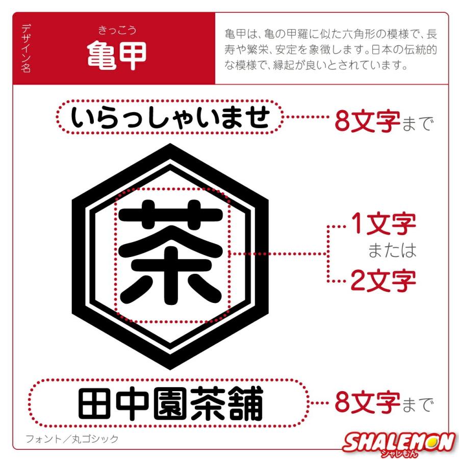 シャレもん 名入れ Tシャツ オリジナルtシャツ 1枚から ( 和柄 商店風