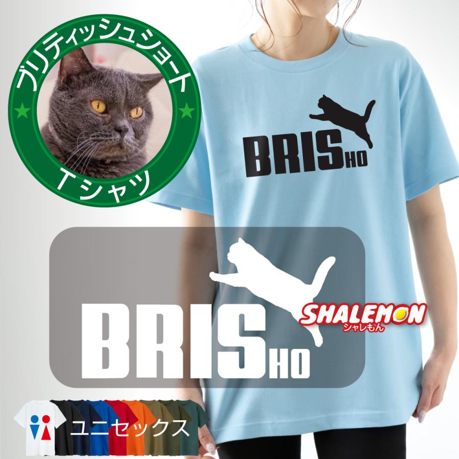 猫 ネコ Tシャツ 雑貨 おもしろ アニマル にゃんこ 選べる8色 Tシャツ ブリショ ジャンプ メンズ レディース キッズ 誕生日 プレゼント 雑貨 Tscs8c Britishshorthair シャレもんヤフーショッピング店 通販 Yahoo ショッピング