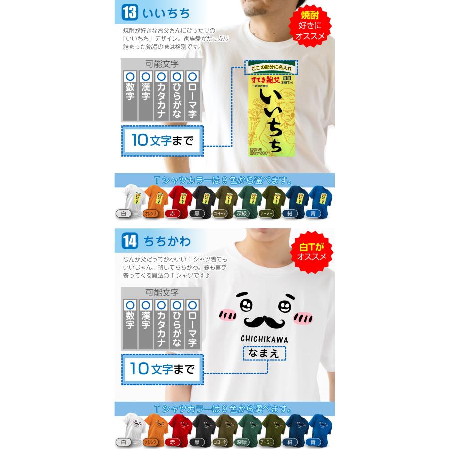 シャレもん 父の日 プレゼント ( 名入れ 父の日ギフト おもしろ T