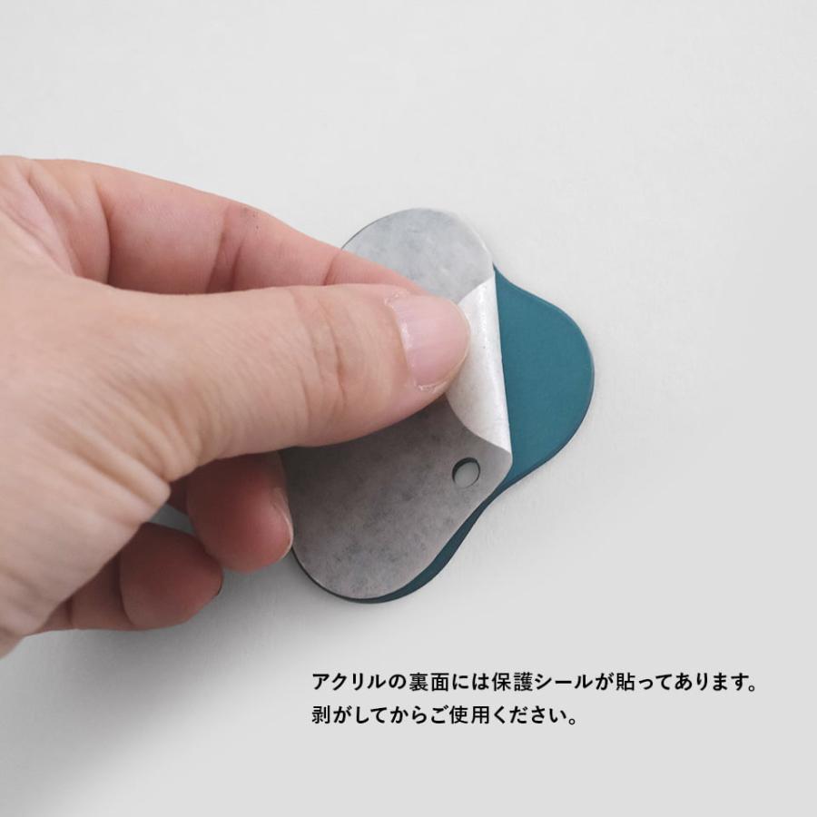 ACRYLIC TAG【ホワイト】5枚入 スティック付 プランツタグ 園芸ラベル