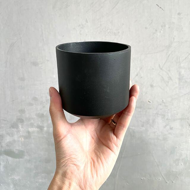 アルミニウム ラウンド ポット【ALUMINUM ROUND POT】4号サイズ