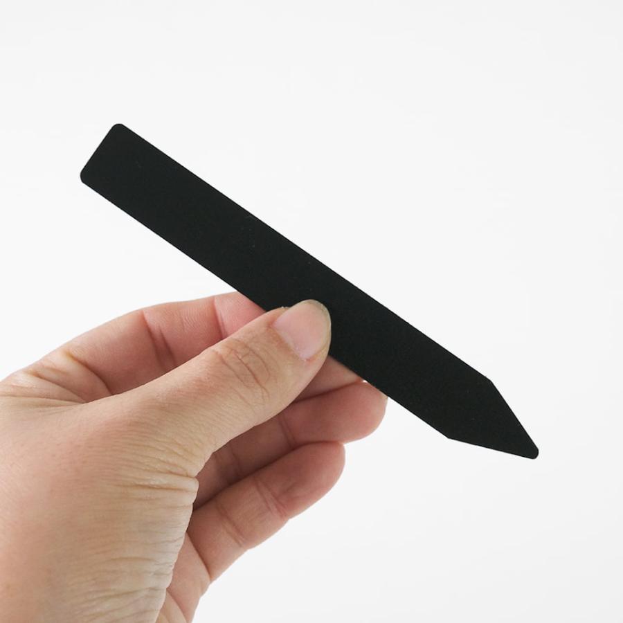 BLACK LABEL【12cm】10枚入り 園芸ラベル 黒ラベル ブラックラベル