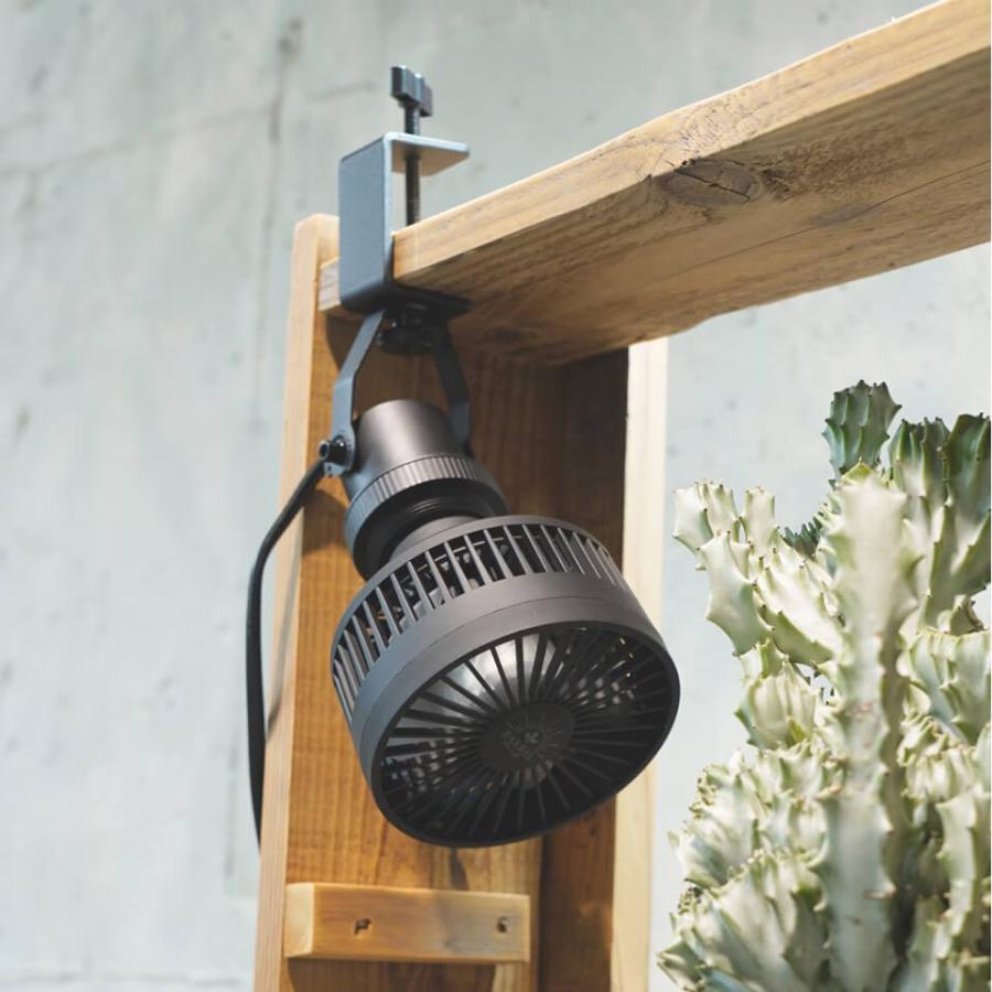 エクメア【小型送風機】AECHMEA BARREL プラント ファン ホワイト