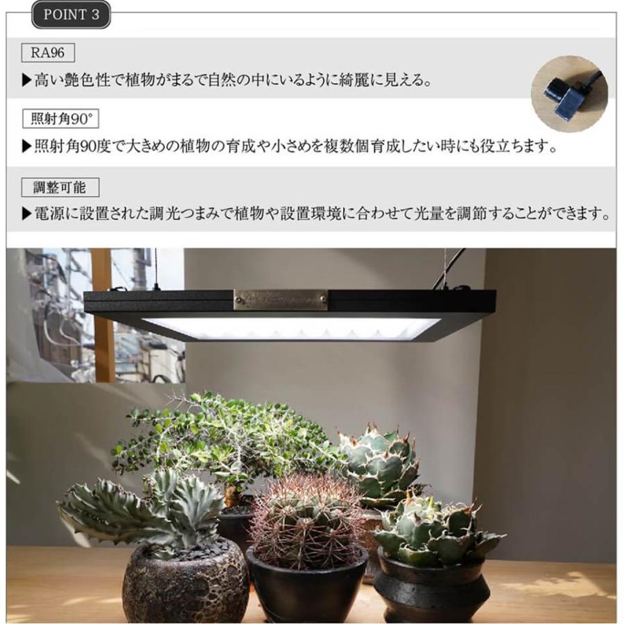 パネルライト【ROKI‐350 100W】ロキ BARREL リニューアル版 LED 植物