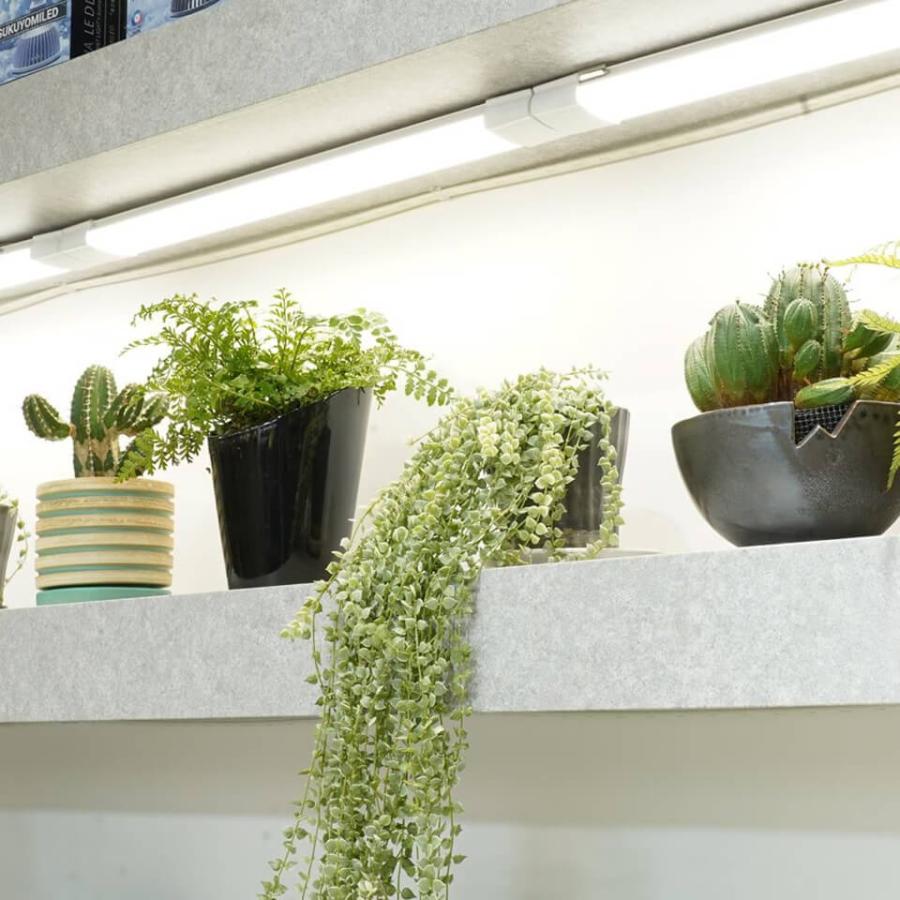 SHELF GROW SLIM【BARREL】連結できる植物育成LEDライト 棚取り付け型