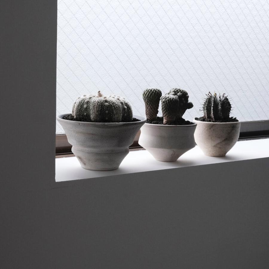 HINOKI【 GIZA 】WHITE Φ11cm×H7.5cm 3.5号 植木鉢 美濃焼 HINOKI【 GIZA 】WHITE Φ11cm×H7.5cm 3.5号 植木鉢 美濃焼