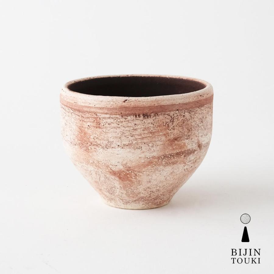 SAISEI【 BOWL 】BROWN Φ9.7cm×H7.4cm 3号 植木鉢 美濃焼 陶磁器 丸型