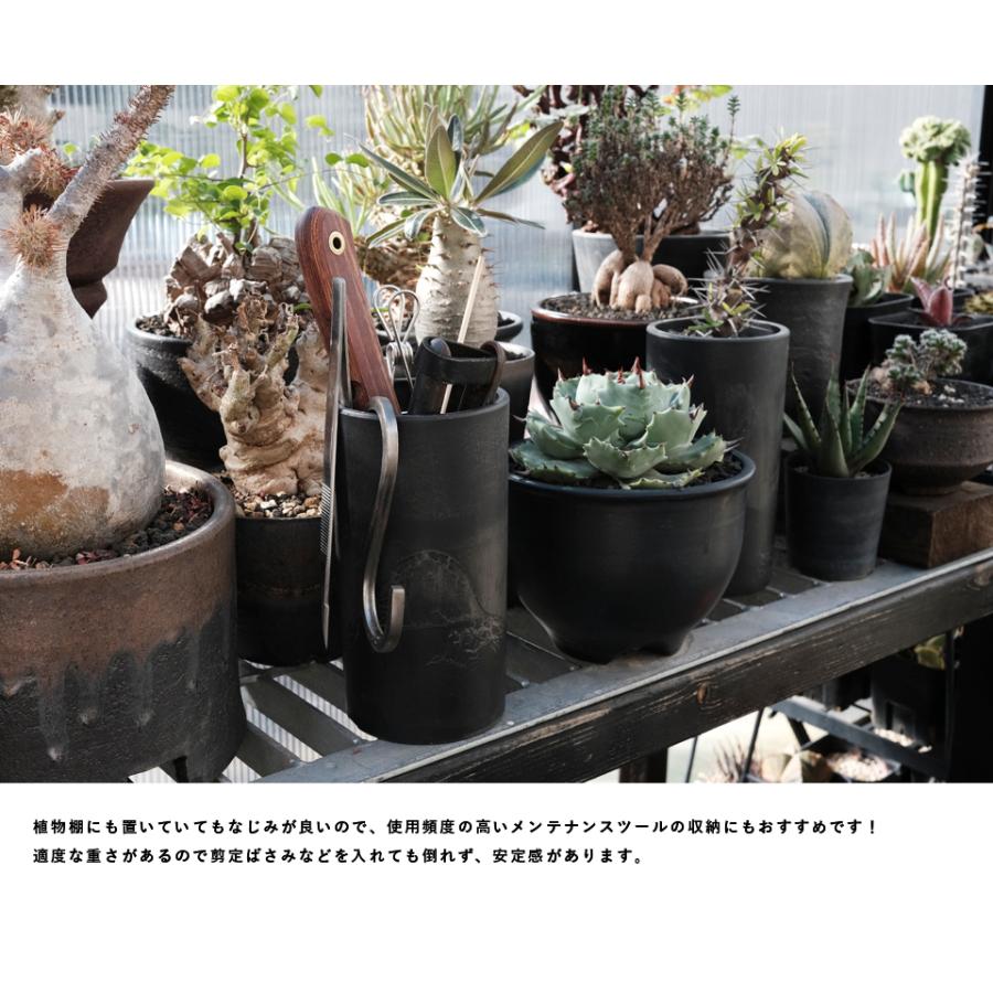 BLACK PLASTIC POT【CYLINDER TALL TYPE】8cm×15cm 黒 プラ鉢 3 BLACK PLASTIC POT【CYLINDER TALL TYPE】8cm×15cm 黒 プラ鉢 3