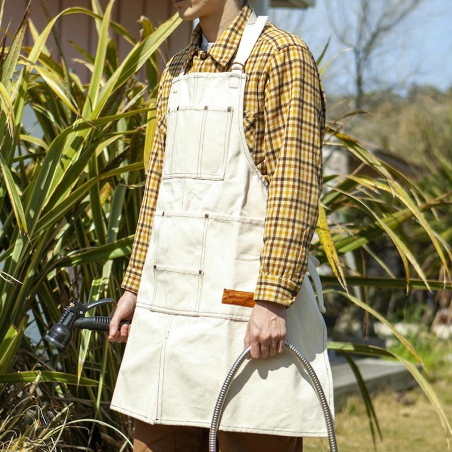 ☆ガレージグリーンワークス　プロ仕様ガーデンエプロン　ダルトン手袋付 MW