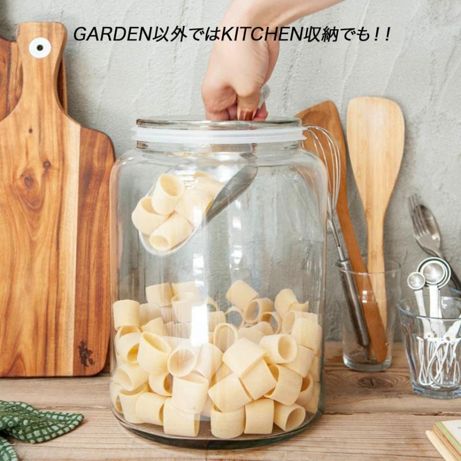 DULTON（ダルトン） JUMBO JAR／7.5L 用土入れ 化粧石 園芸 収納