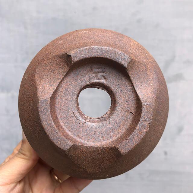 伝市鉢 5号 奈良 PCP 別注 3色 と 素焼 登り窯 窯変 コウロ型 アガベ 伝市鉢 5号 奈良 PCP 別注 3色 と 素焼 登り窯 窯変 コウロ型 アガベ