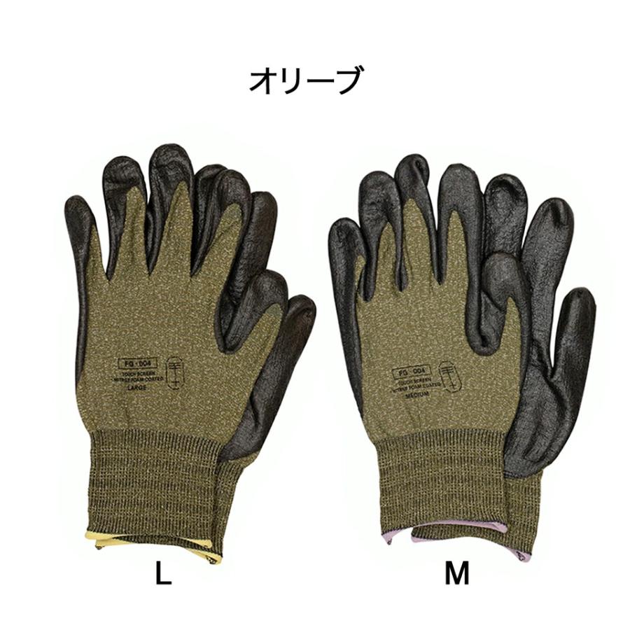 tet（テト）.】workers glove 背抜き手袋 作業用 おしゃれ かっこいい