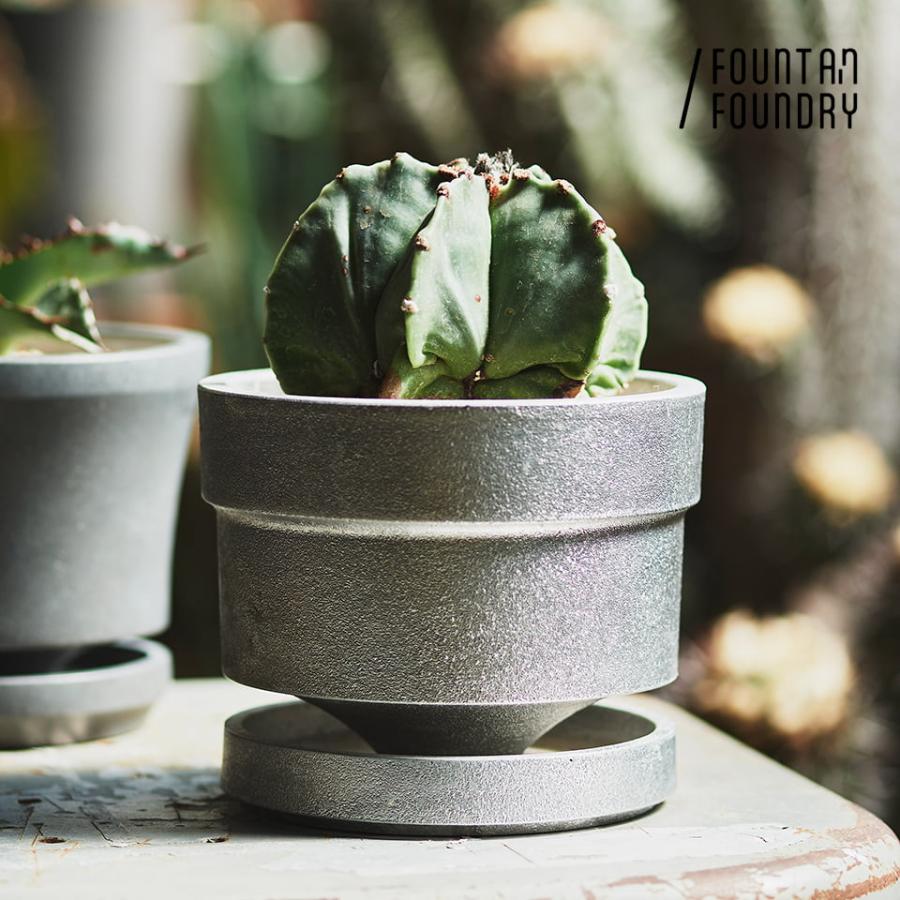 TEDDY PLANTER【FOUNTAIN/FOUNDRY】アルミ鋳物職人が作った植木鉢